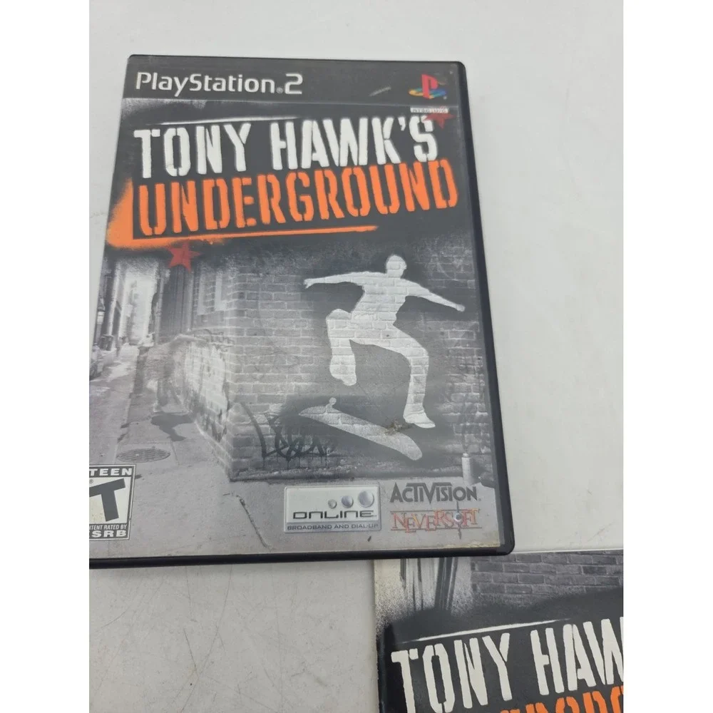 Tony Hawk Underground Sony Playstation 2 PS2 Complete CIB - TESTED WORKS